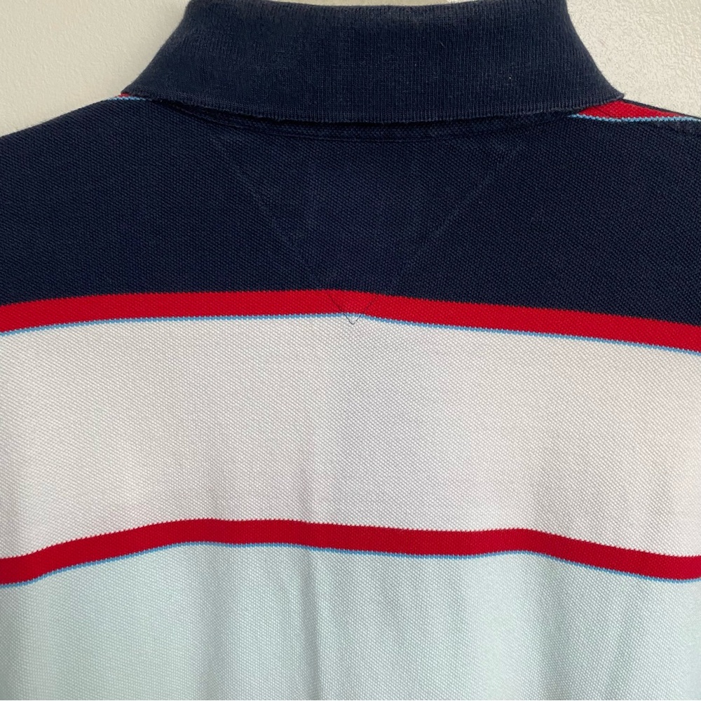 Tommy Hilfiger Striped Cotton Polo - Picture 8 of 12